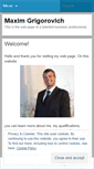 Mobile Screenshot of maximgrigorovich.com